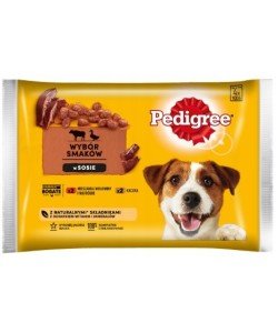 Pedigree Duck/Beef Sauce 4x100g