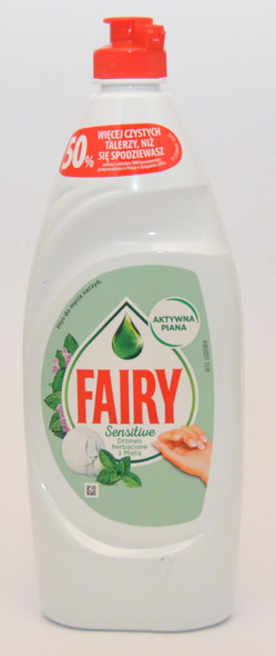 Fairy Lemon10x650 ml & Fairy Sensitive 6x650 ml