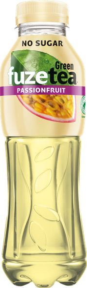 FUZETEA Green Ice Tea Passionfruit No Sugar PET 500 ml
